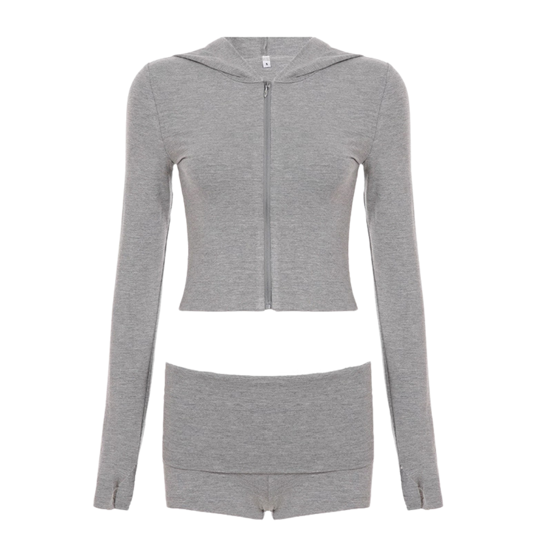 Solid colour Sports Suit
