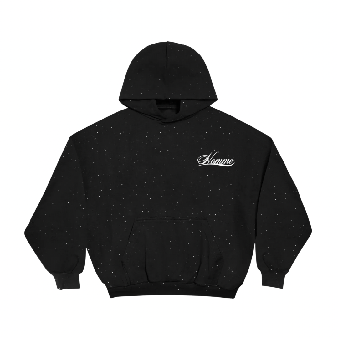 Unisex Rhinestone Hoodie With Sweats