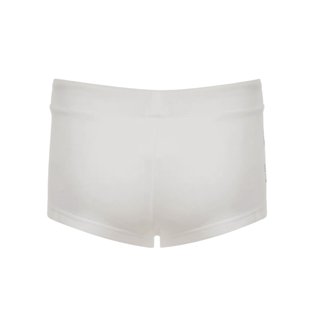 Y2K Velvet Rhinestone embroidered Shorts