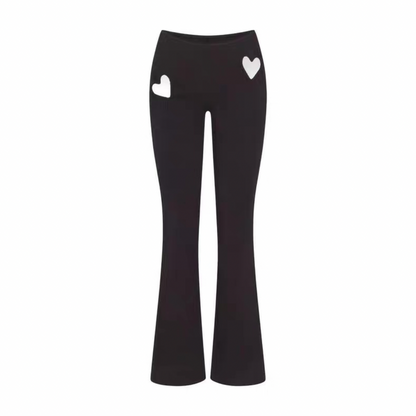 Heart Details Pants