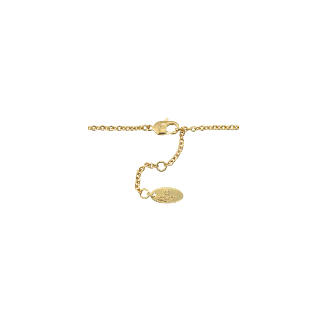 Vivienne Westwood Saturn Brooch Necklace
