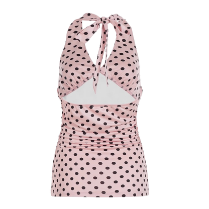Polka Dot Halter Top