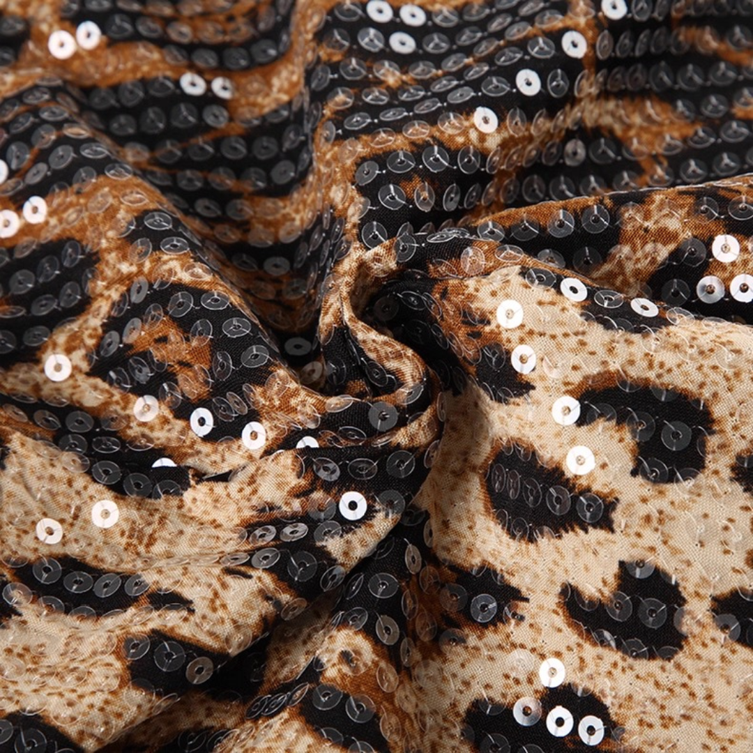 Leopard Luxe Mini Shorts