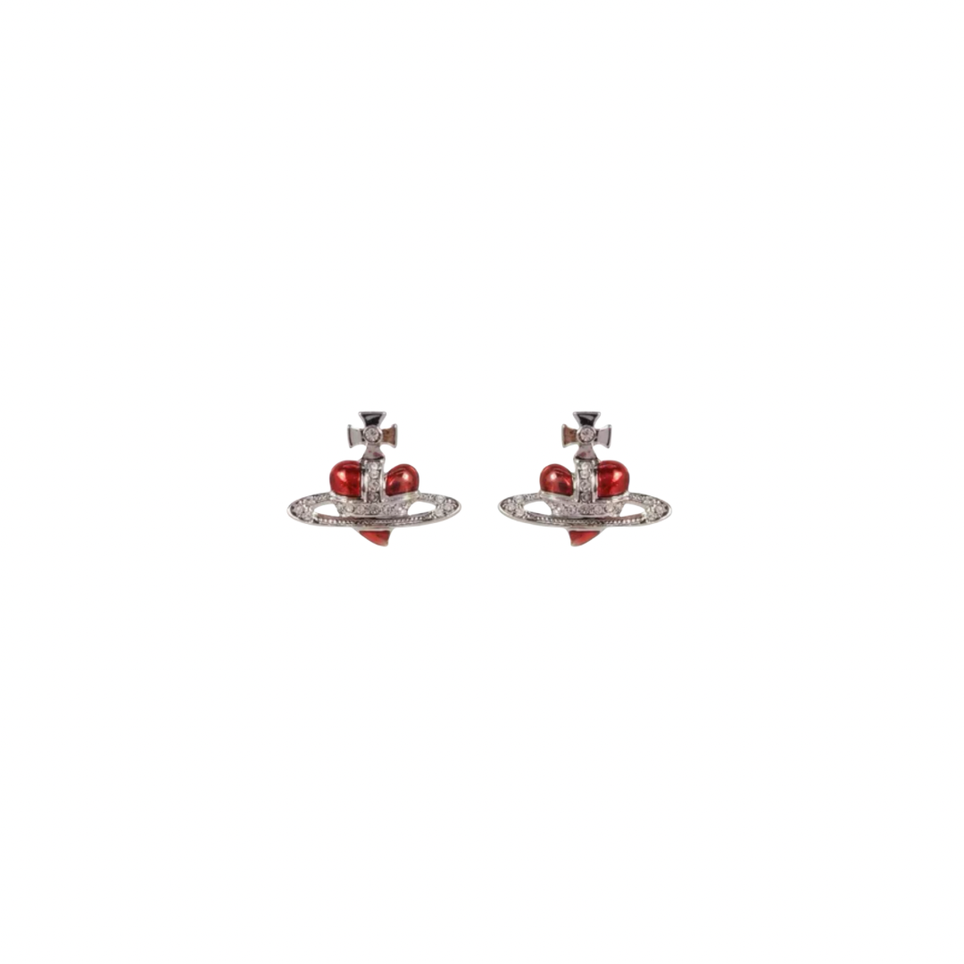 Heart Shape Vivienne Westwood Earrings