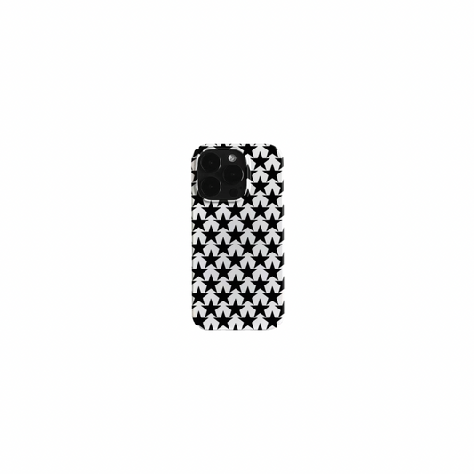 Black & White Star Art Phone Case