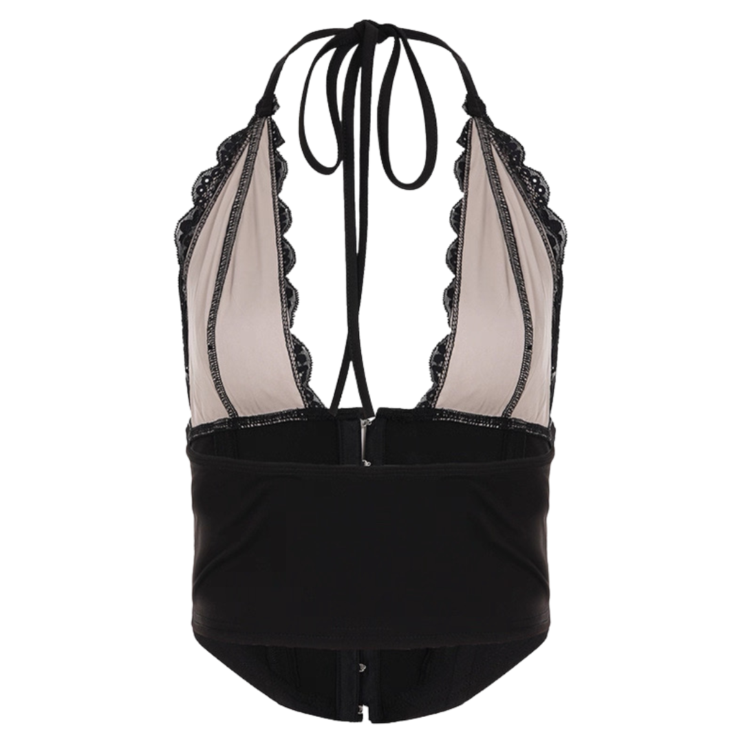 Midnight Lace Two Piece Set