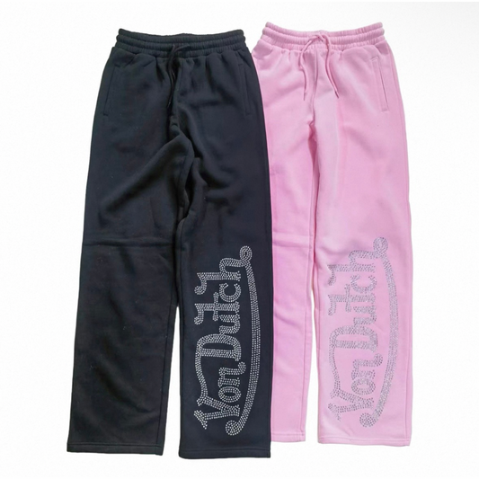 Von Dutch Rhinestone Sweatpants
