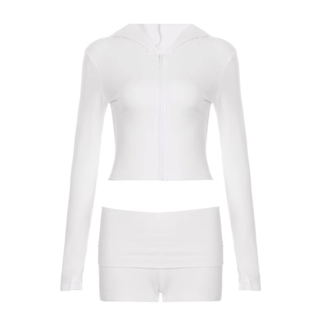 Solid colour Sports Suit