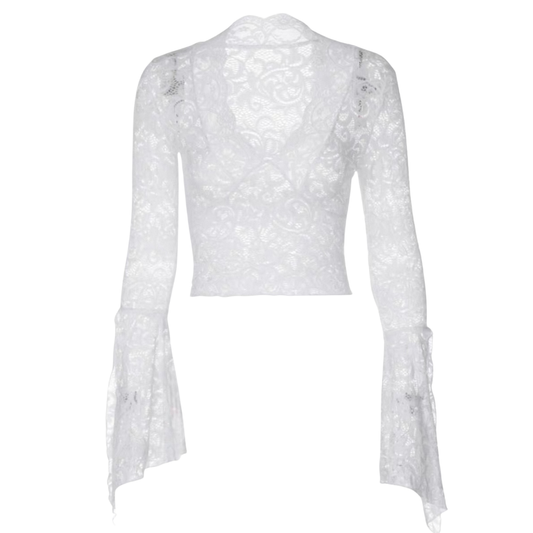 French Lace Long Sleeve Top