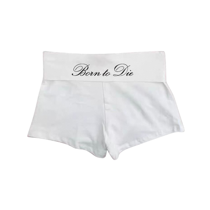 Y2K Born to Die Shorts
