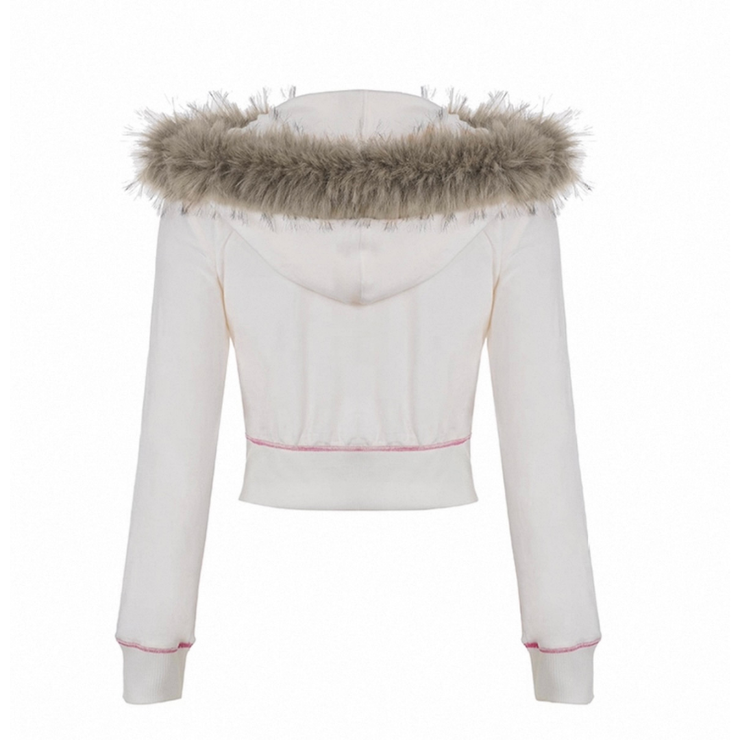 Fur Collar Hooded Jacket